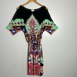 Cold Shoulder Knit Dress